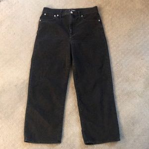 Madewell slim wide leg jeans size 30 Lunar wash